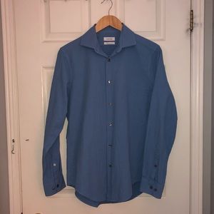 Calvin Klein collared button-down dress shirt